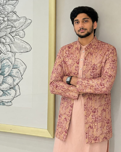 Premium 3-Piece Shalwar Kameez with Blazer – Wedding & Formal Wear for Men